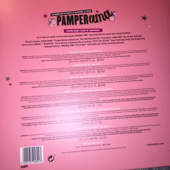 Pamperama Gift SEt Soap & Glory - Picture 2 of 2